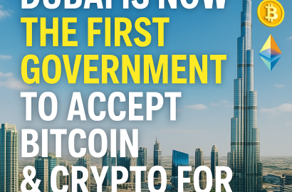 How Dubai Becoming the First Government to Accept Bitcoin & Crypto for Tax and Fee Payments Changes the Game for Real Estate Investors